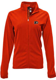 Levelwear Philadelphia Flyers Womens Orange Progression Aztext Script Long Sleeve Full Zip Jacket