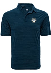 Levelwear St Louis Blues Mens Navy Blue Sway Short Sleeve Polo