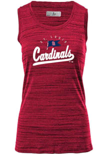 Levelwear St Louis Cardinals Womens Red Freedom Tank Top