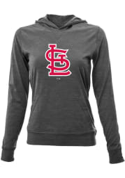 Levelwear St Louis Cardinals Womens Grey Recovery Hooded Sweatshirt