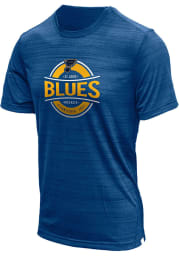 Levelwear St Louis Blues Blue Anchor Short Sleeve T Shirt