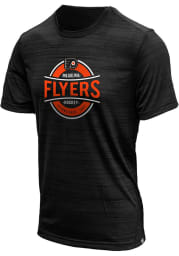Levelwear Philadelphia Flyers Black Anchor Short Sleeve T Shirt