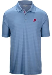 Levelwear Philadelphia Phillies Mens Light Blue Release Short Sleeve Polo