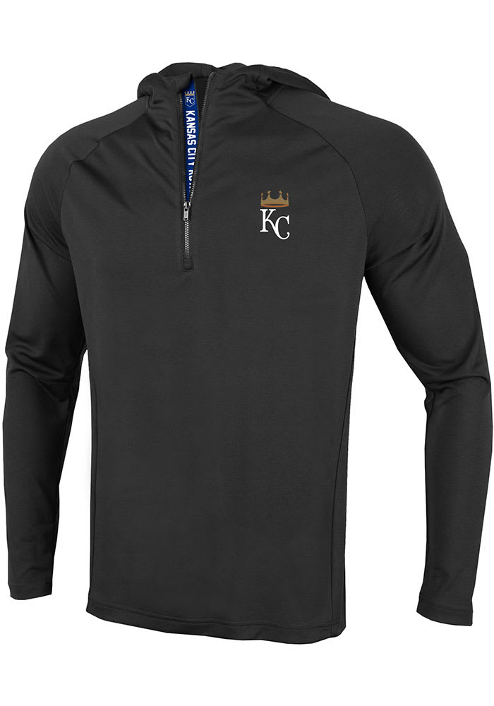 Levelwear Kansas City Royals Mens Black Zander Vertical Hood