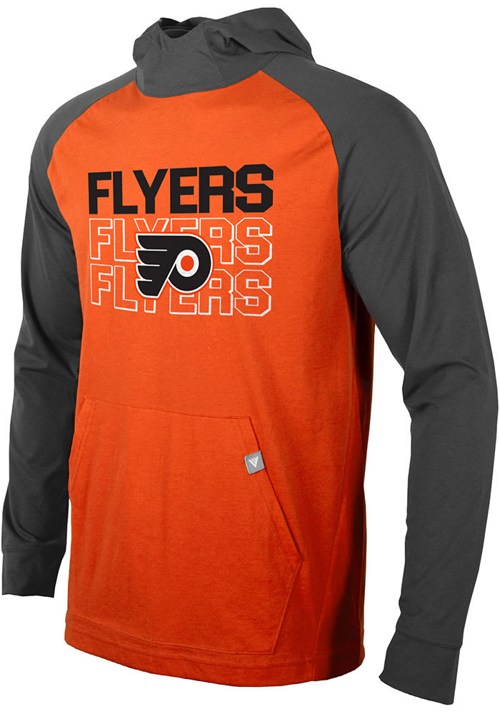 Levelwear Philadelphia Flyers Mens Orange Uproar Block Hood