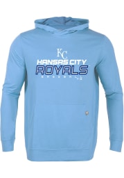 Levelwear Kansas City Royals Mens Light Blue DIALED IN RELAY Hood