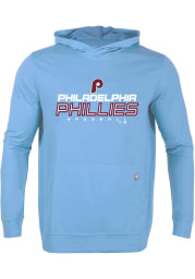 Levelwear Philadelphia Phillies Mens Light Blue DIALED IN RELAY Hood