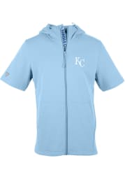 Levelwear Kansas City Royals Mens Light Blue SCOREBOARD RECRUIT Short Sleeve Jacket