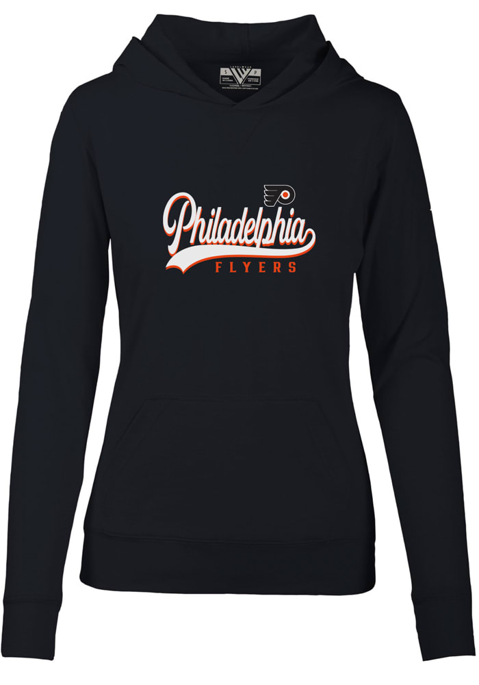Levelwear Philadelphia Flyers Womens Black Revocery Hooded Sweatshirt