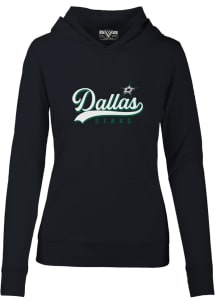 Levelwear Dallas Stars Womens Black Revocery Hooded Sweatshirt