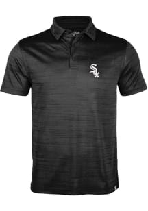 Levelwear Chicago White Sox Mens Black Sway Short Sleeve Polo