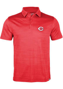 Levelwear Cincinnati Reds Mens Red Sway Short Sleeve Polo