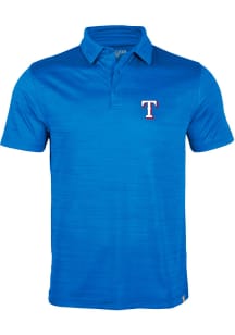 Levelwear Texas Rangers Mens Blue Sway Short Sleeve Polo