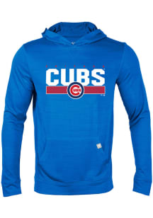 Levelwear Chicago Cubs Mens Blue Anchor Hood