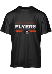 Levelwear Philadelphia Flyers Black ANTHEM Short Sleeve T Shirt