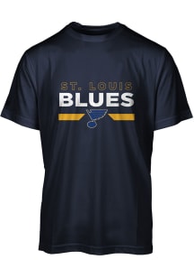 Levelwear St Louis Blues Blue ANTHEM Short Sleeve T Shirt