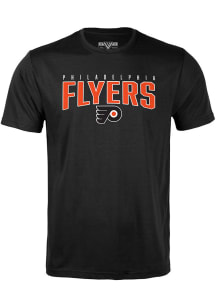 Levelwear Philadelphia Flyers Black Trigger Veteran Short Sleeve T Shirt