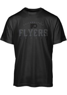 Levelwear Philadelphia Flyers Black Anchor Uncontested Short Sleeve T Shirt