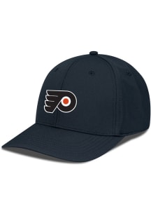 Levelwear Philadelphia Flyers Mens Black Rise Structured Flex Hat