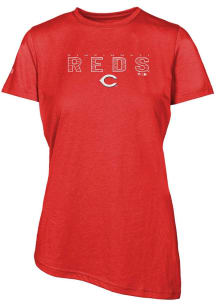 Levelwear Cincinnati Reds Womens Red Birch T-Shirt
