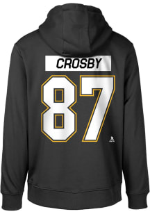 Sidney Crosby Pittsburgh Penguins Mens Black Podium NHL Player Hood Player Hood