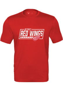 Levelwear Detroit Red Wings Red Anthem Short Sleeve T Shirt