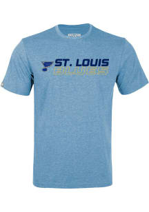 Levelwear St Louis Blues Light Blue Richmond Short Sleeve T Shirt