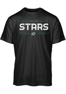 Levelwear Dallas Stars Black Anthem Design Short Sleeve T Shirt