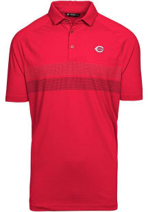 Levelwear Cincinnati Reds Mens Red Mason Insignia Short Sleeve Polo