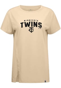Levelwear Minnesota Twins Womens White Influx Short Sleeve T-Shirt
