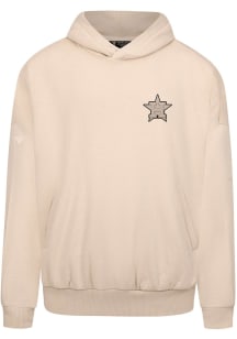 Levelwear Houston Astros Mens Oatmeal Contact Desert Shadow Long Sleeve Hoodie