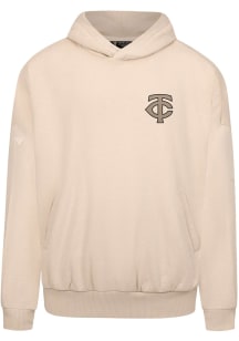 Levelwear Minnesota Twins Mens Oatmeal Contact Desert Shadow Long Sleeve Hoodie