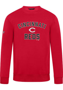 Levelwear Cincinnati Reds Mens Red Zane Long Sleeve Sweatshirt