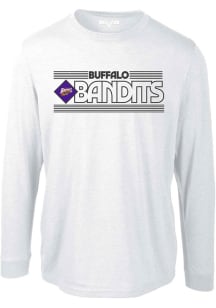 Levelwear Buffalo Bandits White Oscar Long Sleeve T Shirt