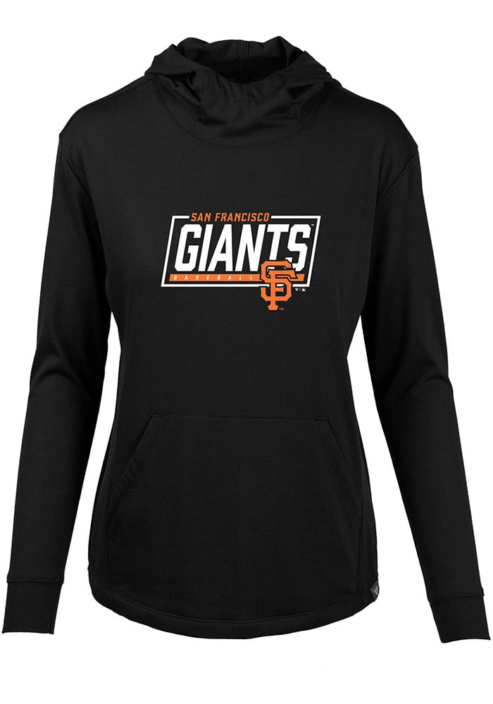 Levelwear San Francisco Giants Black City Connect Recruit Fashion Hood, Black, 80% Cotton / 20% POLYESTER, Size L, Rally House