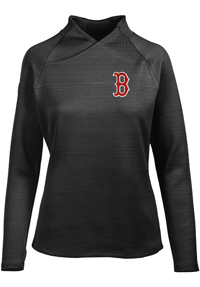 Levelwear Boston Red Sox Women's Red Loop Long Sleeve Pullover, Red, 80% Cotton / 20% POLYESTER, Size S, Rally House