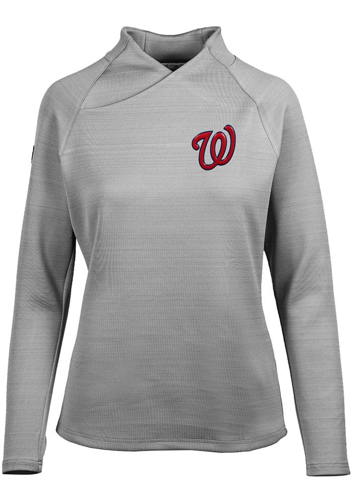 Men's Levelwear Gray Washington Nationals City Connect Sector Insignia Core  Polo