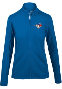 Levelwear Toronto Blue Jays Womens Blue Alyssa Long Sleeve Track Jacket