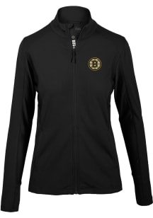 Levelwear Boston Bruins Womens Black Alyssa Long Sleeve Track Jacket