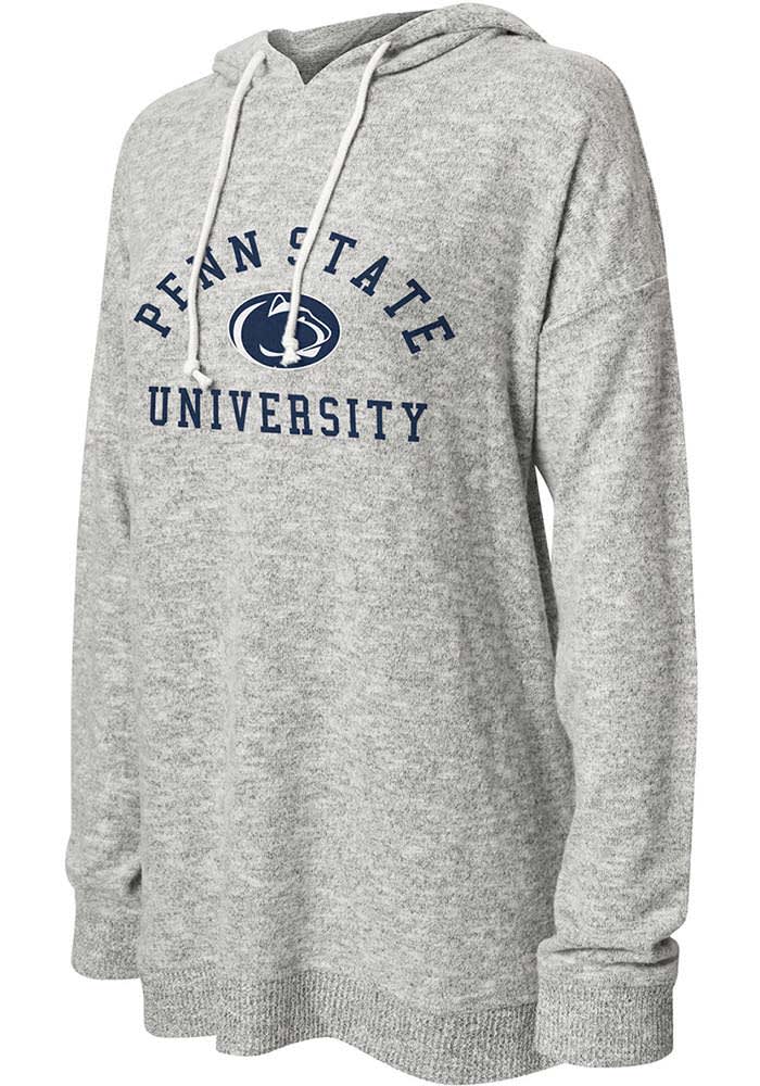 Penn State Nittany Lions Womens Grey Cozy Hooded Sweatshirt
