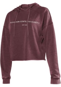 Missouri State Bears Womens Maroon Campus Hooded Sweatshirt