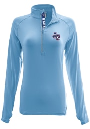 Levelwear Texas Rangers Womens Light Blue Energy 1/4 Zip Pullover