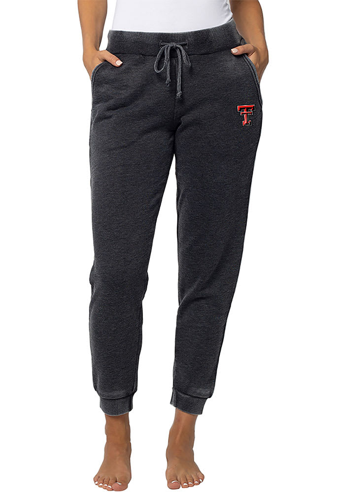 Texas Tech Red Raiders Womens Campus Jogger Charcoal Sweatpants