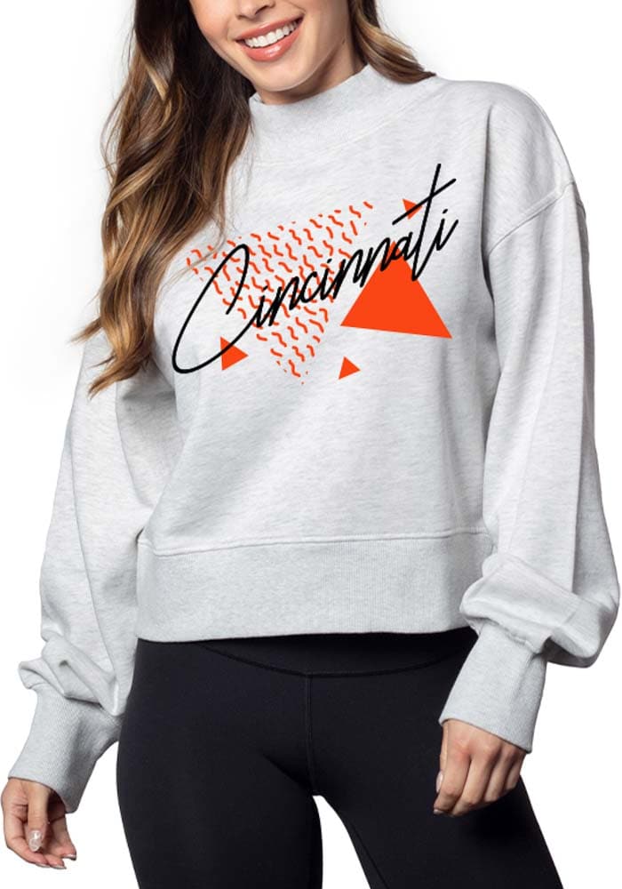 【MODERNIF】Cincinnati Semi-Zip-Up String Sweatshirt Independent Trading Co. AFX90UNZ - Unisex Lightweight Full