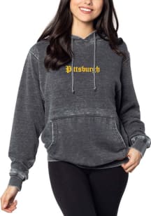 Pittsburgh Womens Charcoal Everybody Hoodie Hooded Sweatshirt
