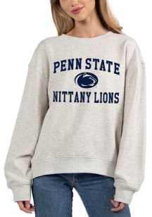 Penn State Nittany Lions Womens Grey Old School Crew Sweatshirt