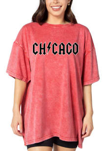 Chicago Cardinal Mineral Wash Band Short Sleeve T-Shirt
