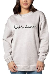 Oklahoma Natural Warm Up Long Sleeve Crew Sweatshirt