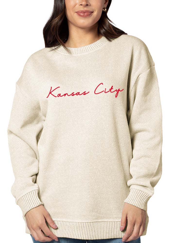 Kansas City Sunflower Warm Up Long Sleeve Crew Sweatshirt