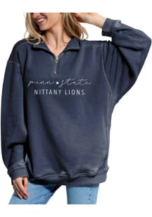 Penn State Nittany Lions Womens Navy Blue Everybody 1/4 Zip Pullover